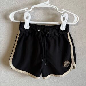 Little Bipsy Black Swim Trunks